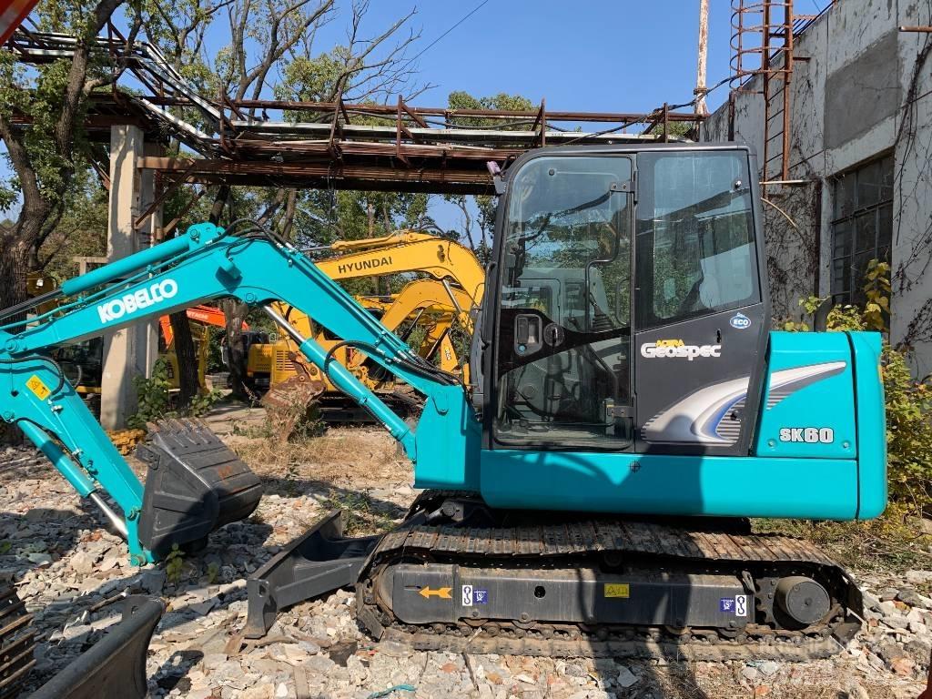 Kobelco SK 60 Kāpurķēžu ekskavatori