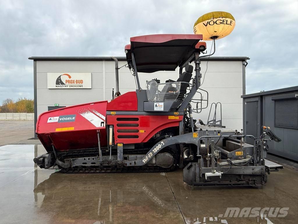 Vögele super 1800-2 Asfalta klājēji