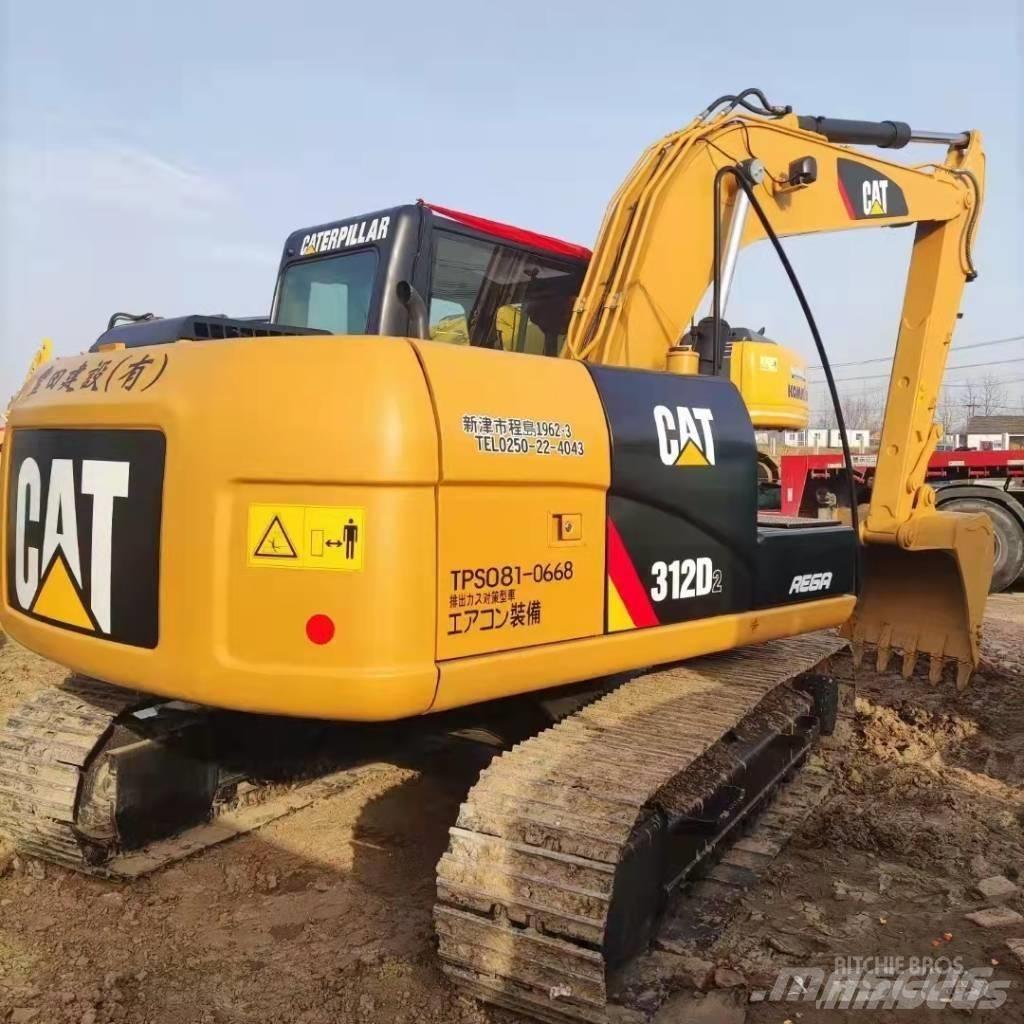 CAT 312D Kāpurķēžu ekskavatori