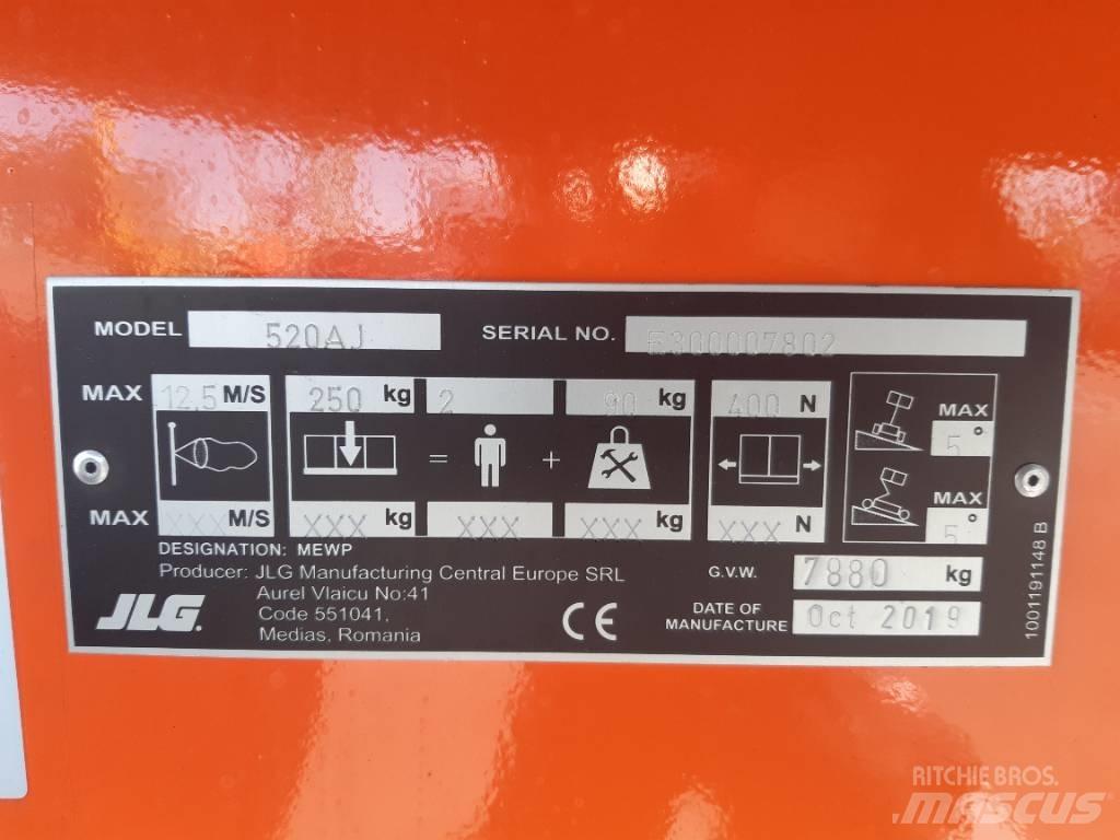 JLG 520 AJ Strēles pacēlāji