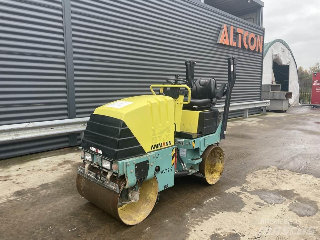 Ammann AV 12-2 Divvalču grunts veltņi