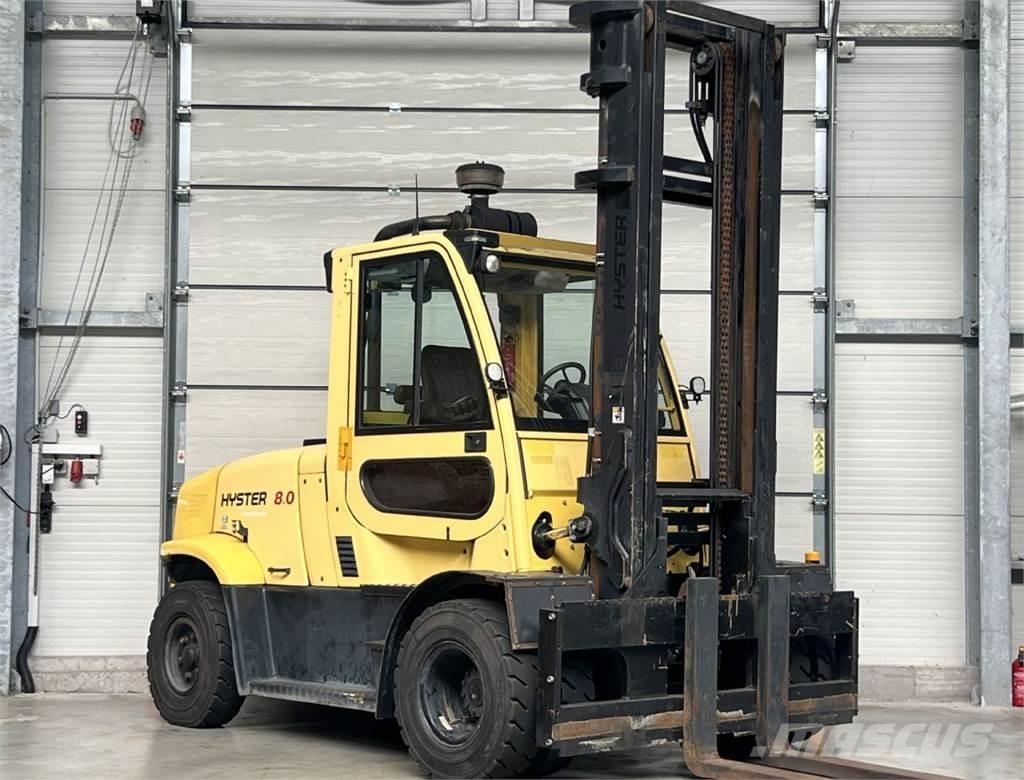 Hyster H8.0FT6 Tehnika ar dīzeļa dzinēju
