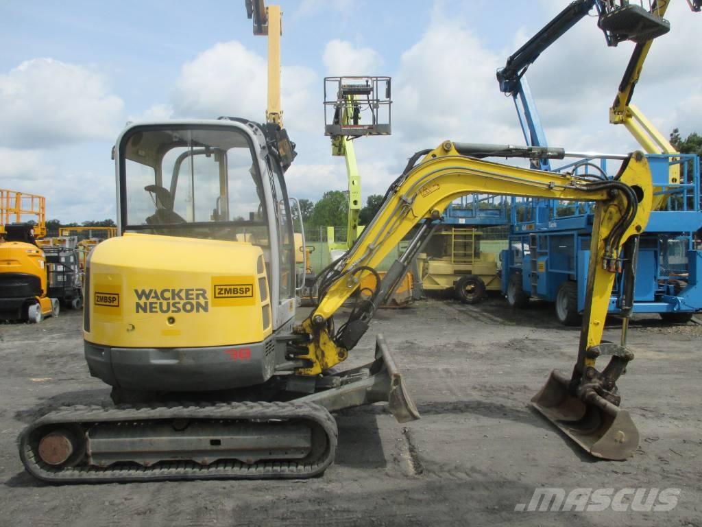 Wacker Neuson EZ 38 Kāpurķēžu ekskavatori