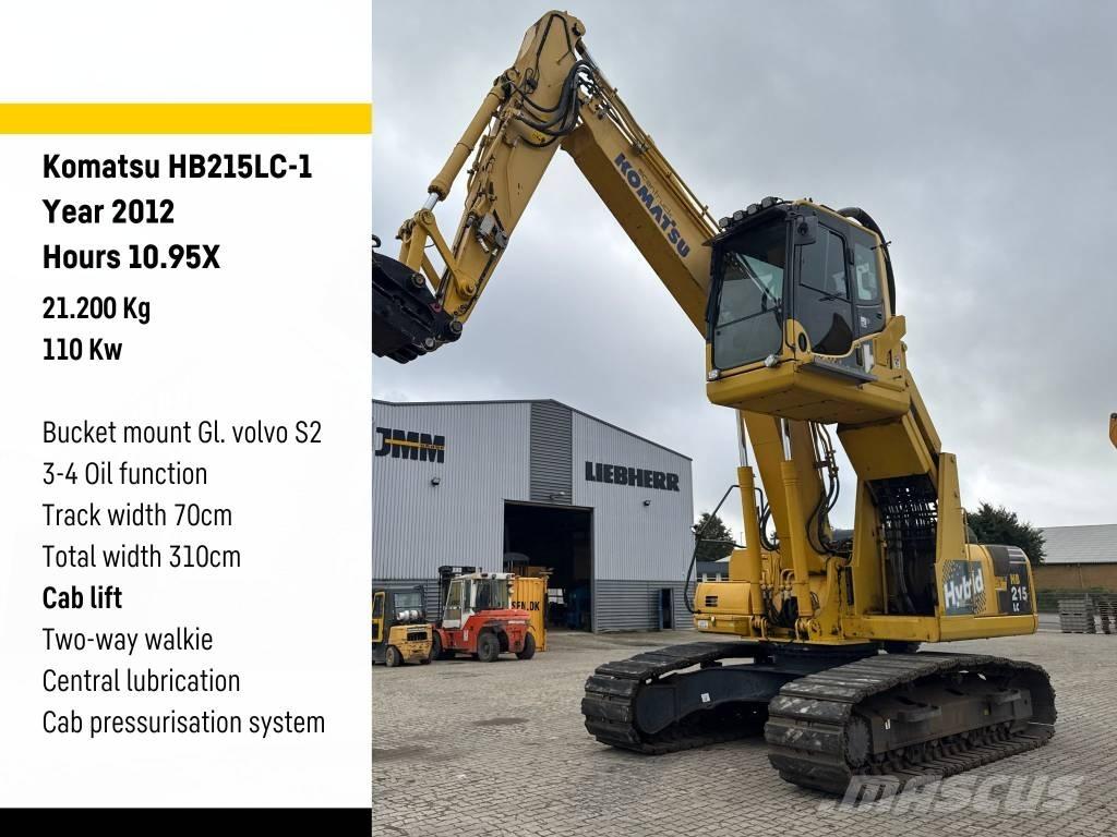 Komatsu HB215LC-1 Industriālie iekrāvēji