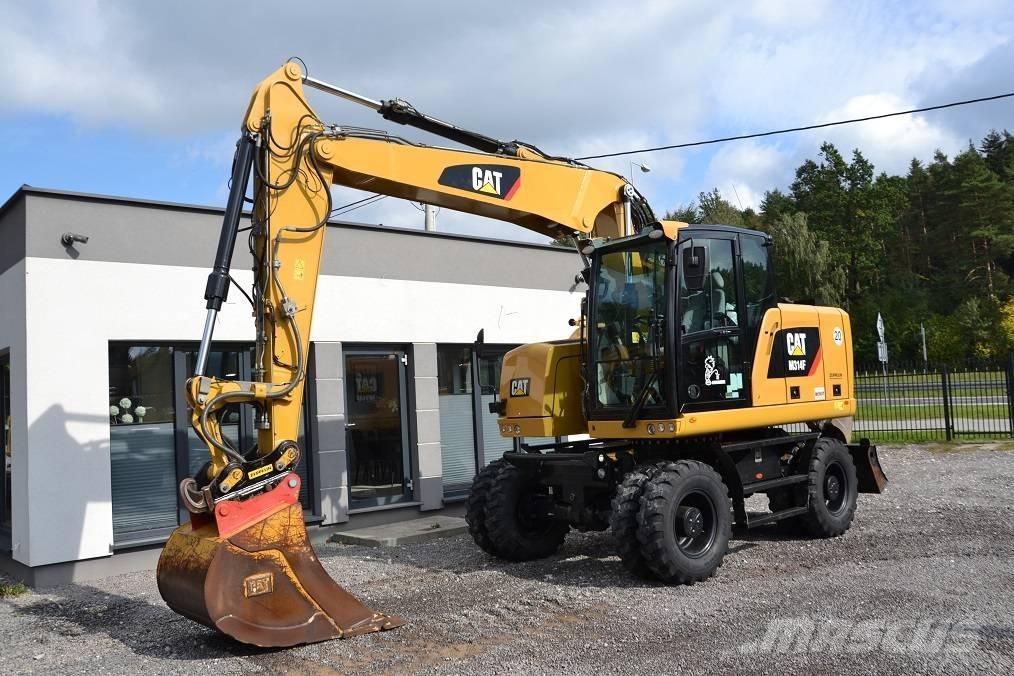 CAT M 314 F Ekskavatori uz riteņiem