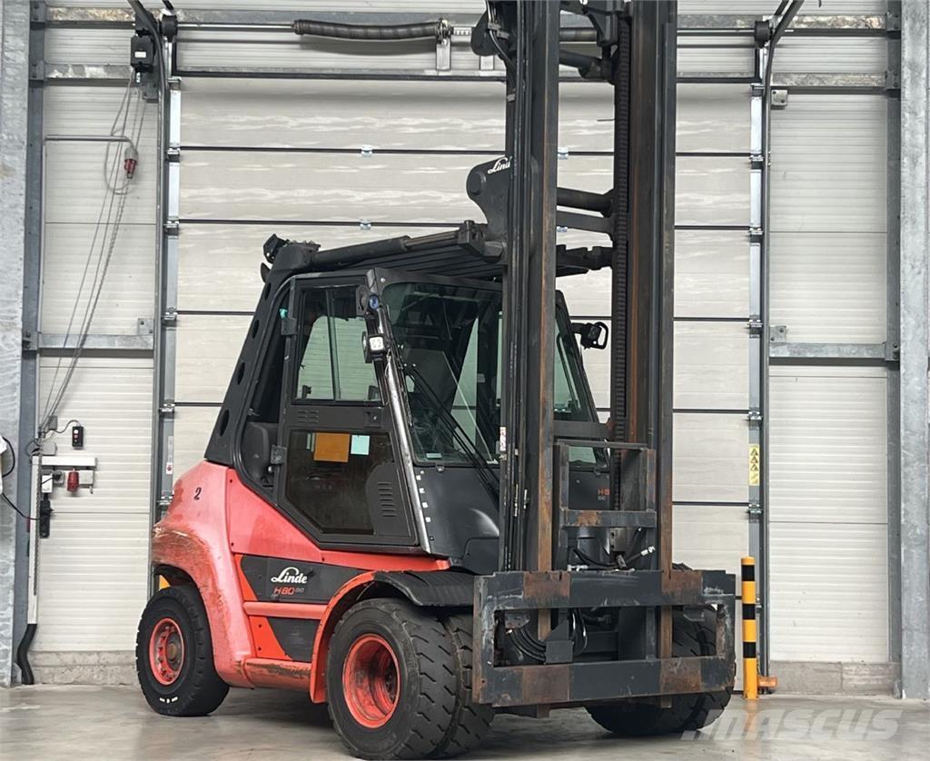 Linde H80D-03 Tehnika ar dīzeļa dzinēju