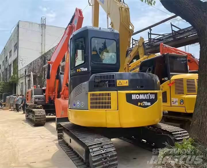 Komatsu PC78US Vidēja lieluma ekskavatori 7 t - 12 t
