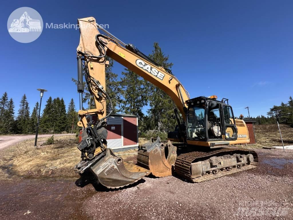 CASE CX 210 D Kāpurķēžu ekskavatori