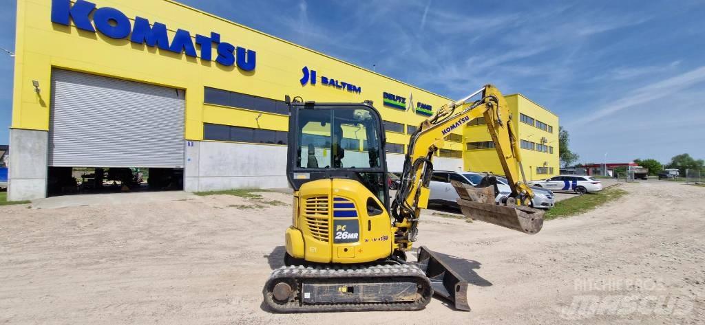 Komatsu PC 26 MR Mini ekskavatori < 7 t