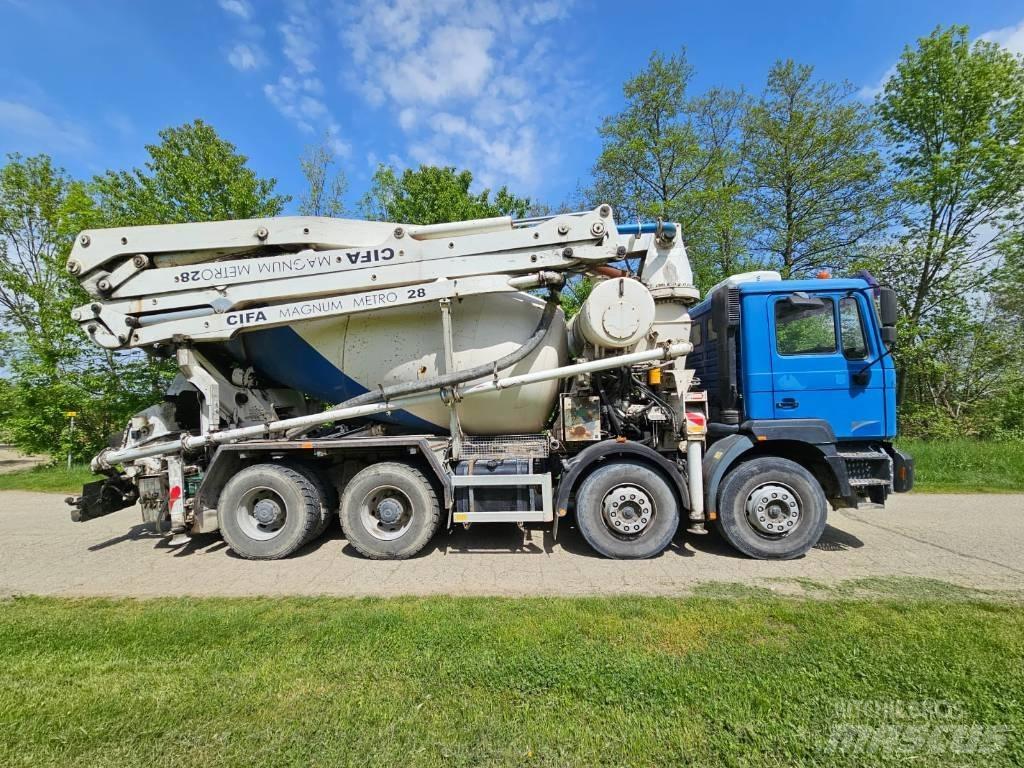 MAN F 2000 (41.410) Kravas mašīna- betona sūknis