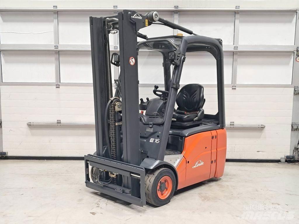 Linde E16C-01 Elektriskie iekrāvēji