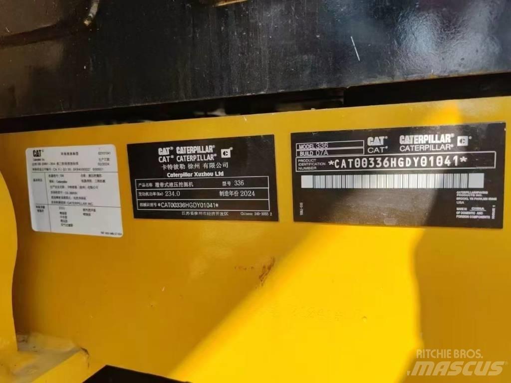 CAT 336 Kāpurķēžu ekskavatori