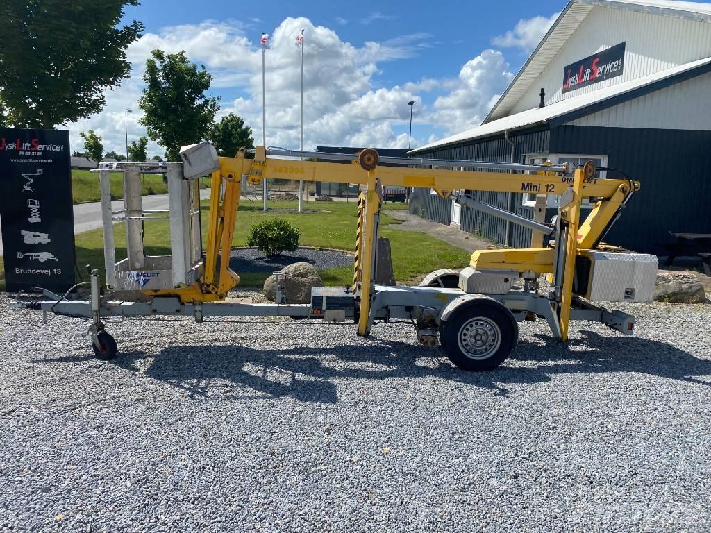 Omme Mini 12 EBJ Pacēlājplatformas - piekabes