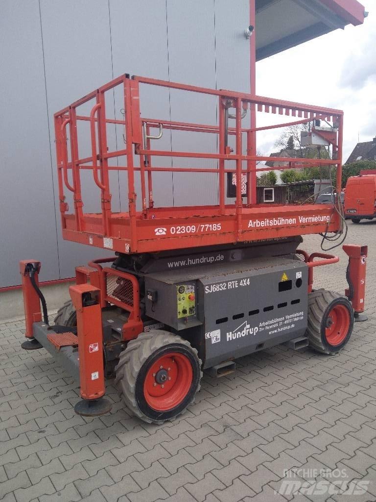 SkyJack SJ 6832 RTE Šķerveida pacēlāji