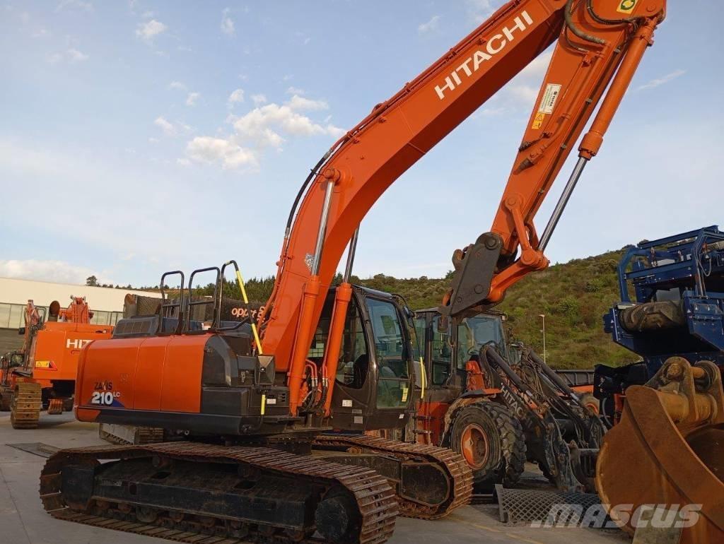 Hitachi ZX 210 LC-6 Kāpurķēžu ekskavatori