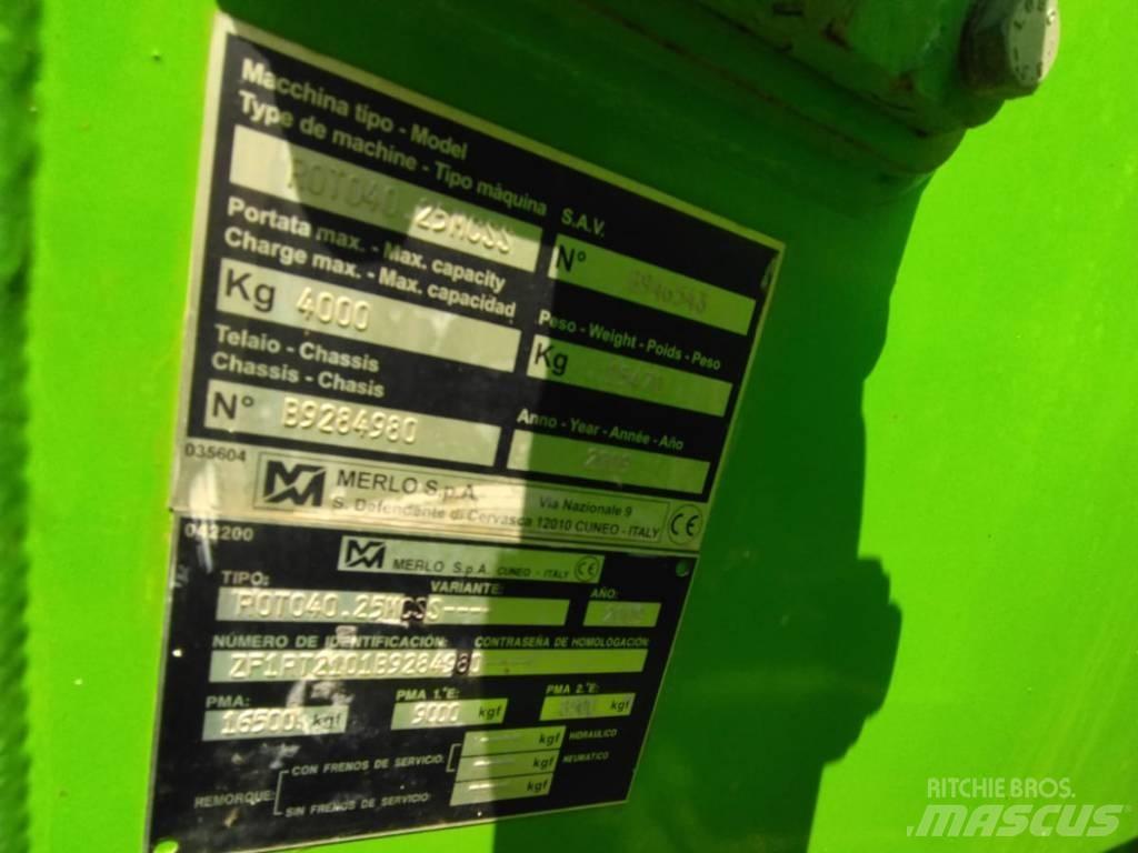 Merlo 40.25 Teleskopiskie manipulatori