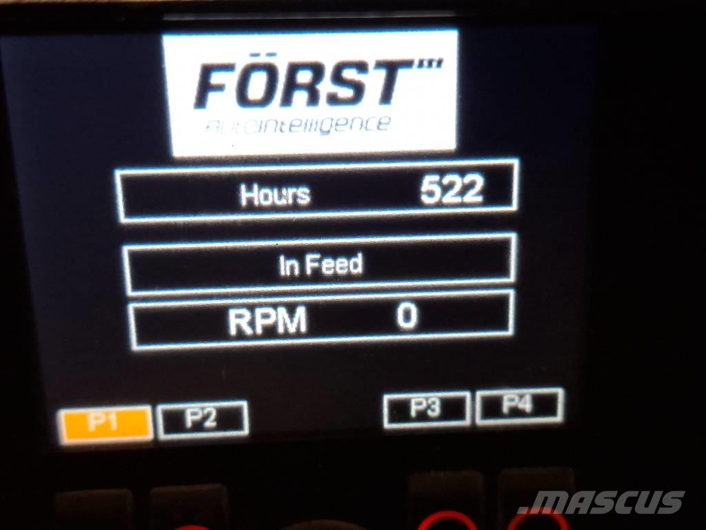 Forst ST6P Koksnes šķeldotāji