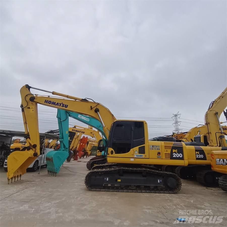 Komatsu pc200-8 Kāpurķēžu ekskavatori