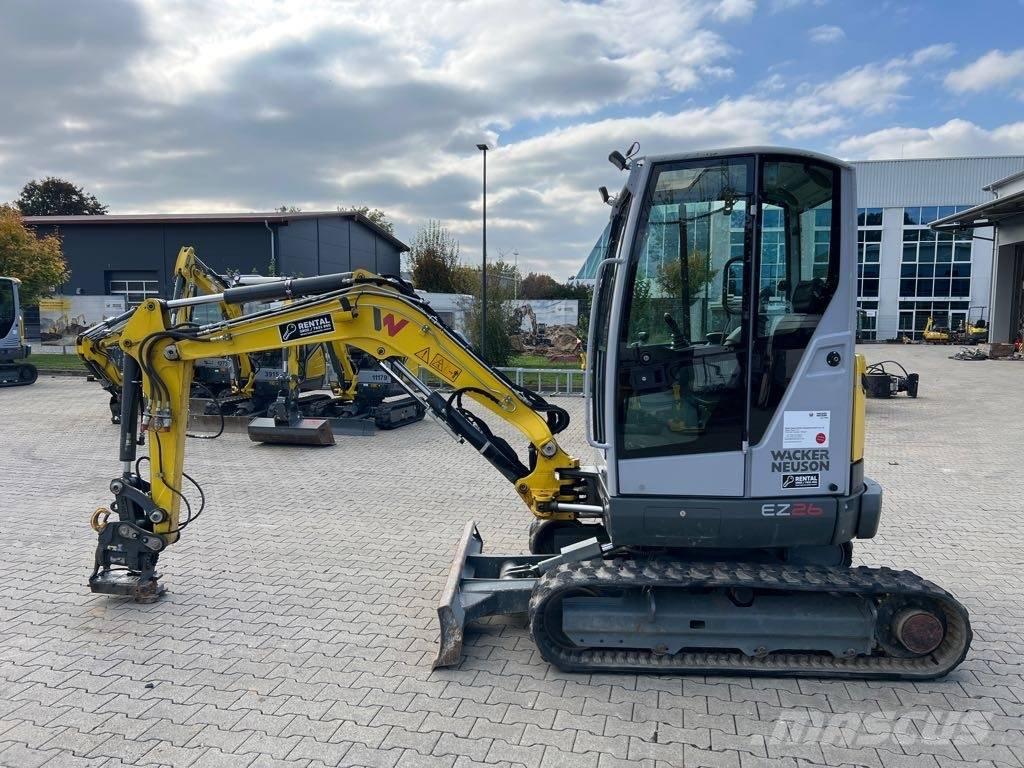 Wacker Neuson EZ26 Kāpurķēžu ekskavatori