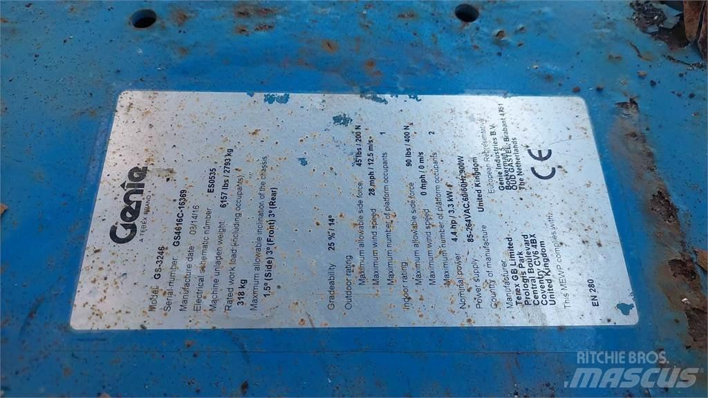 Genie GS3246 Šķerveida pacēlāji