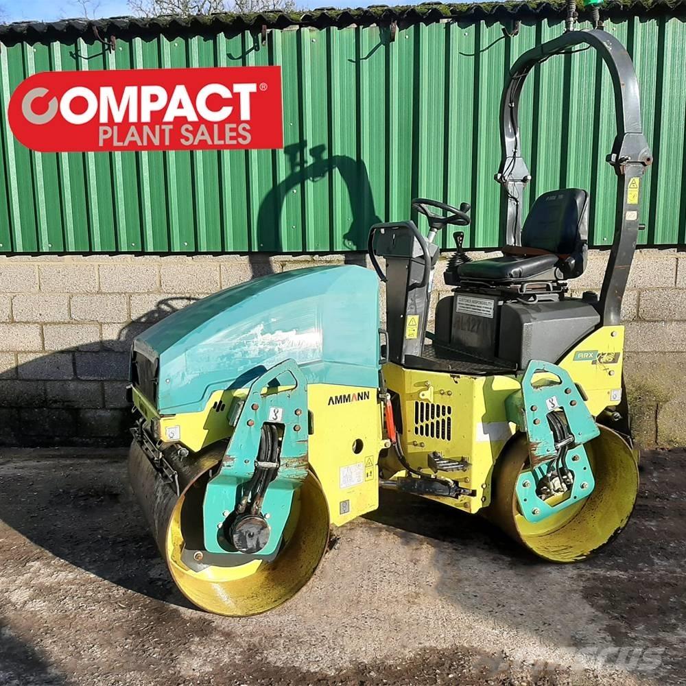 Ammann ARX 26 Divvalču grunts veltņi