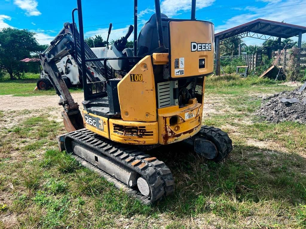 John Deere 26G Mini ekskavatori < 7 t