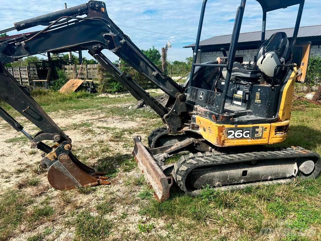 John Deere 26G Mini ekskavatori < 7 t
