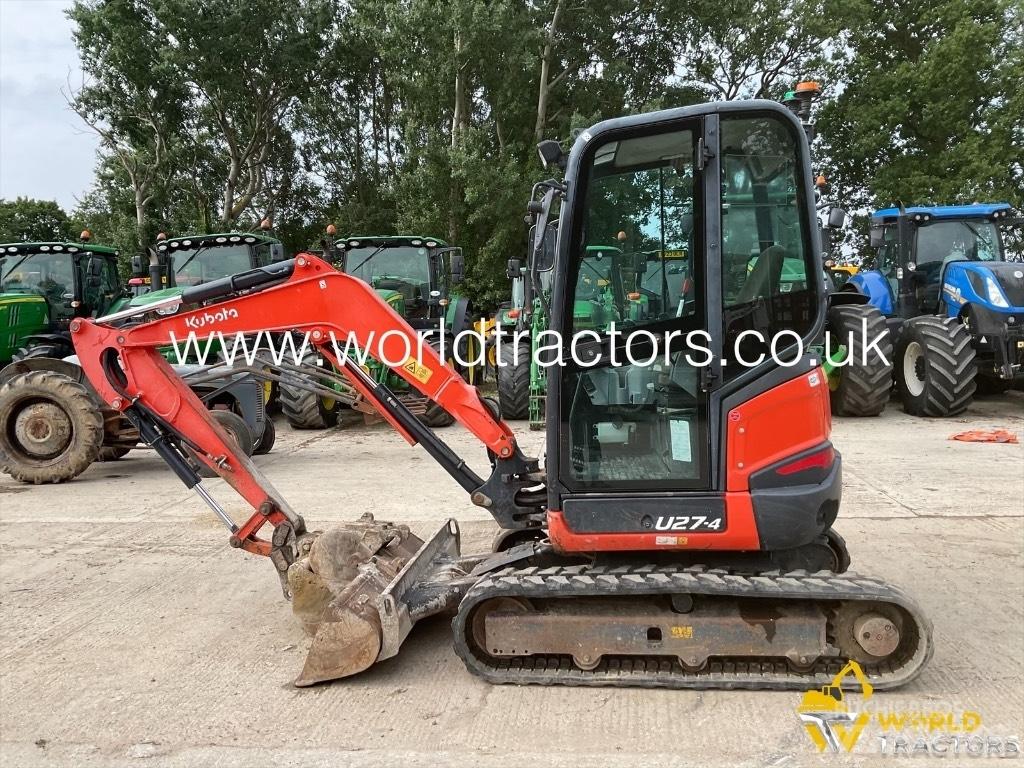 Kubota U 27-4 Mini ekskavatori < 7 t