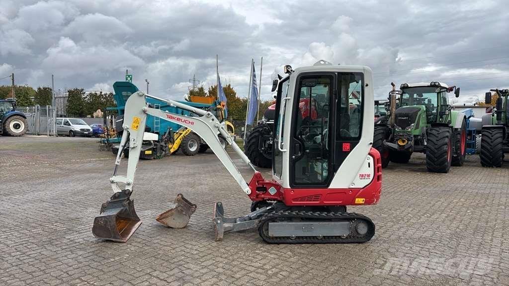 Takeuchi TB216 Mini ekskavatori < 7 t