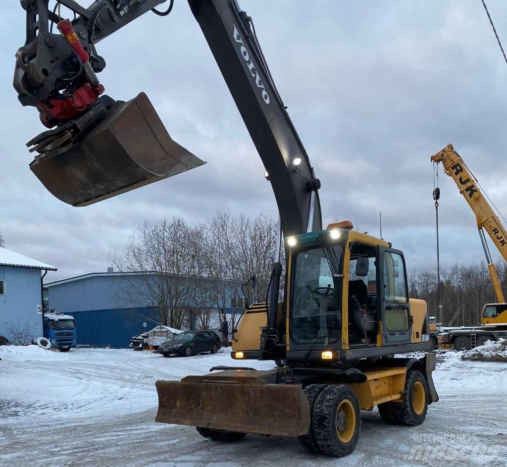 Volvo EW 180 B Ekskavatori uz riteņiem