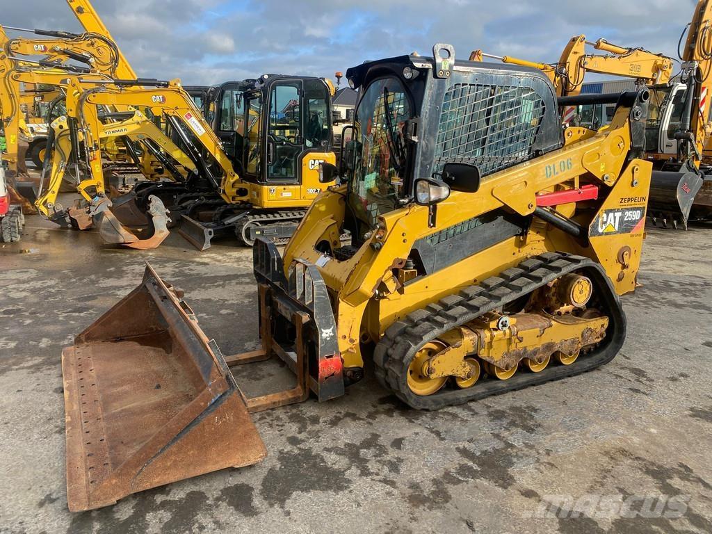 CAT 259D NVT Kāpurķēžu iekrāvēji