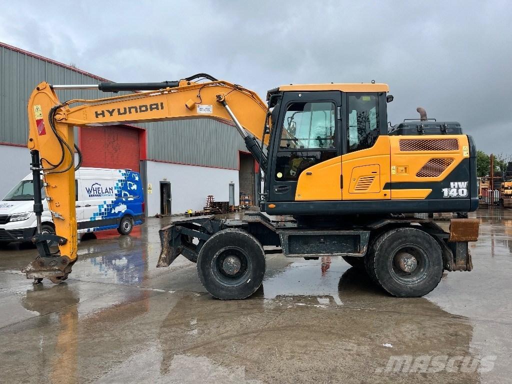 Hyundai HW140 Ekskavatori uz riteņiem