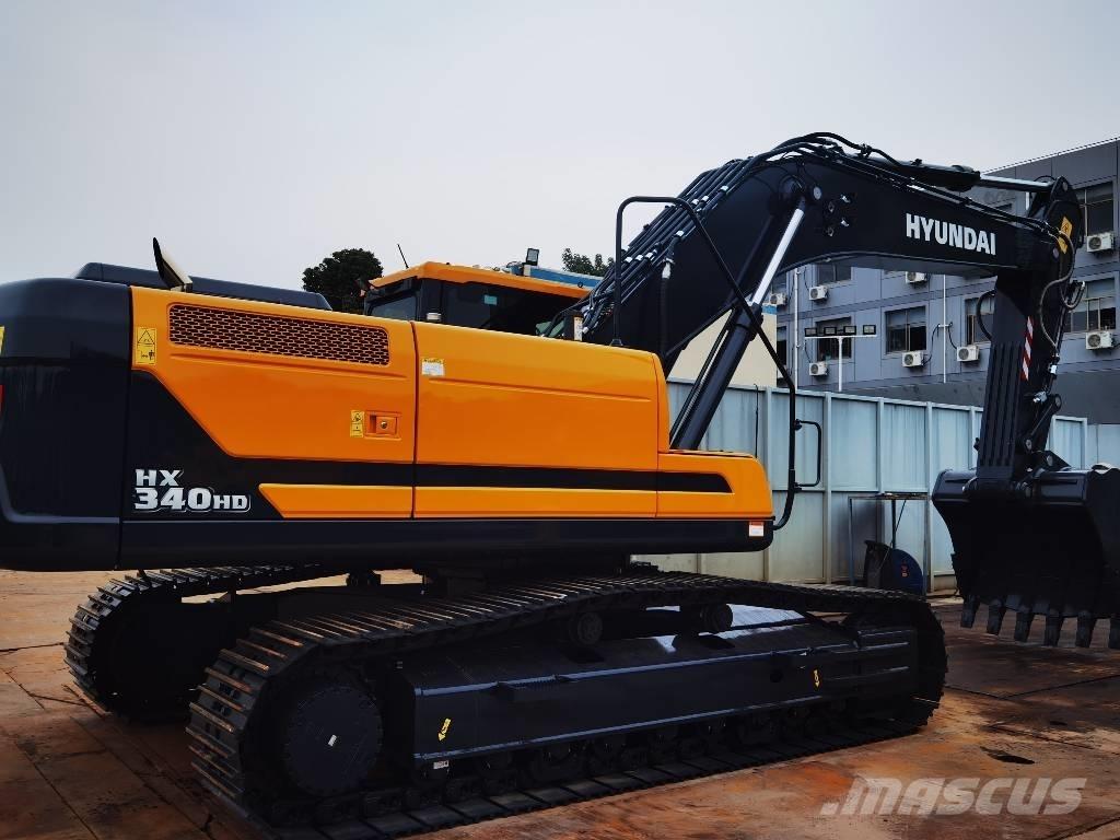 Hyundai HX340 Kāpurķēžu ekskavatori