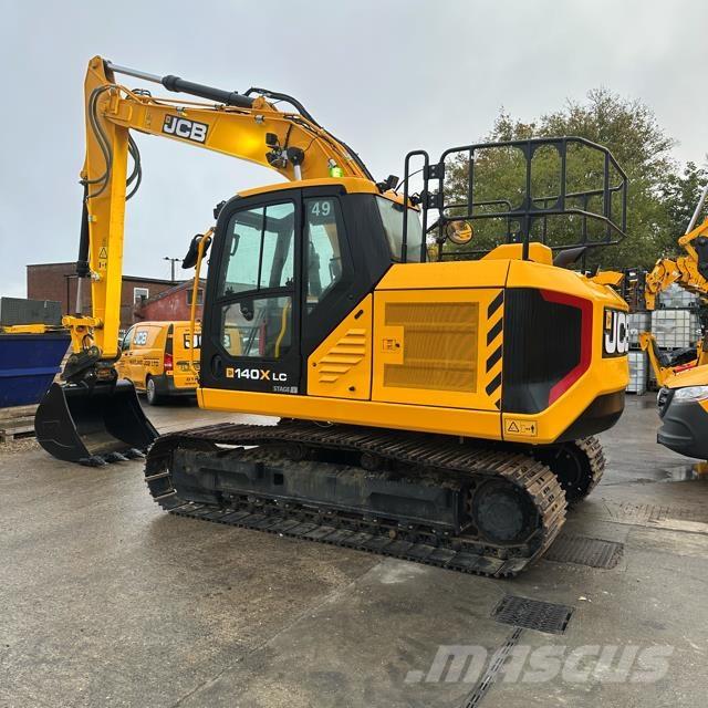 JCB 140X Kāpurķēžu ekskavatori