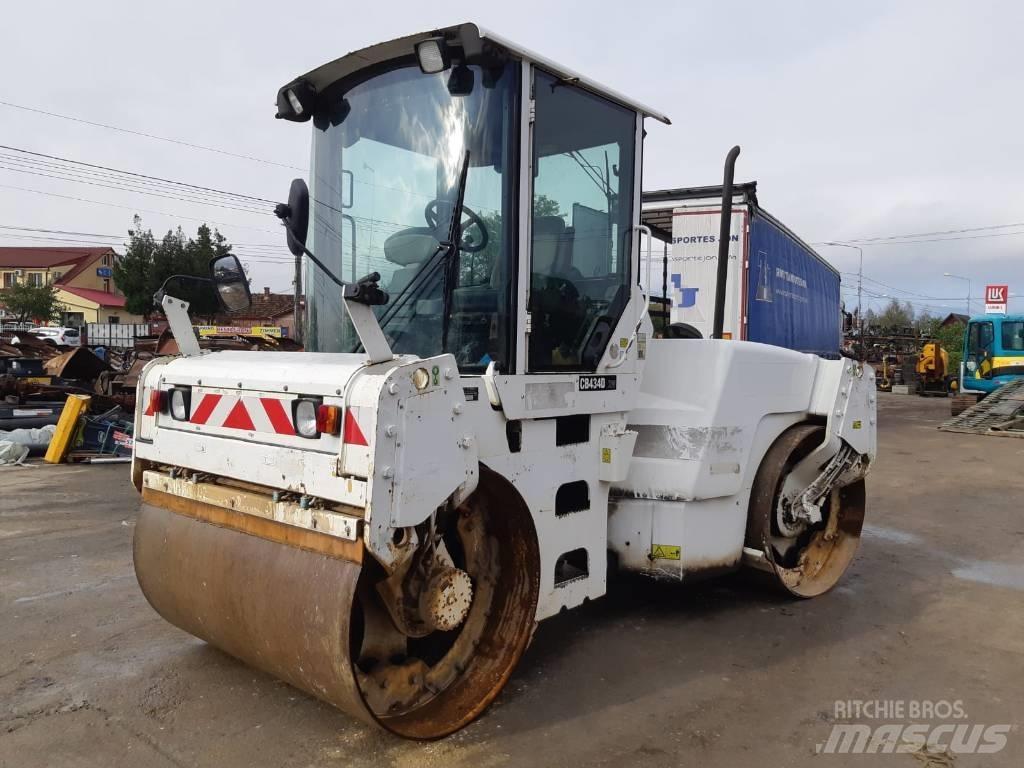 CAT CB 434 D Divvalču grunts veltņi