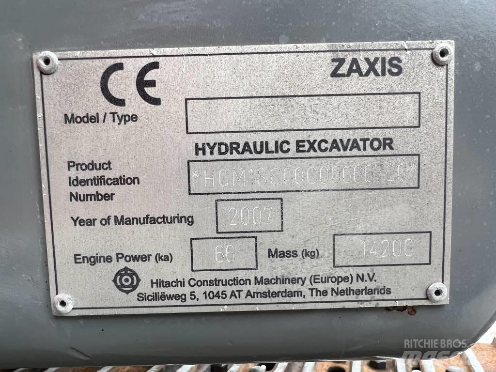 Hitachi ZX 135 US Kāpurķēžu ekskavatori