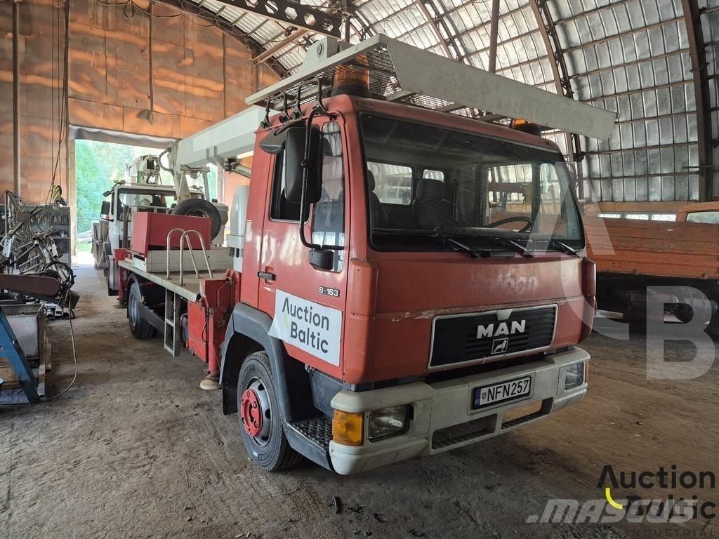 MAN 8.163 Pacēlāji uz automašīnas bāzes