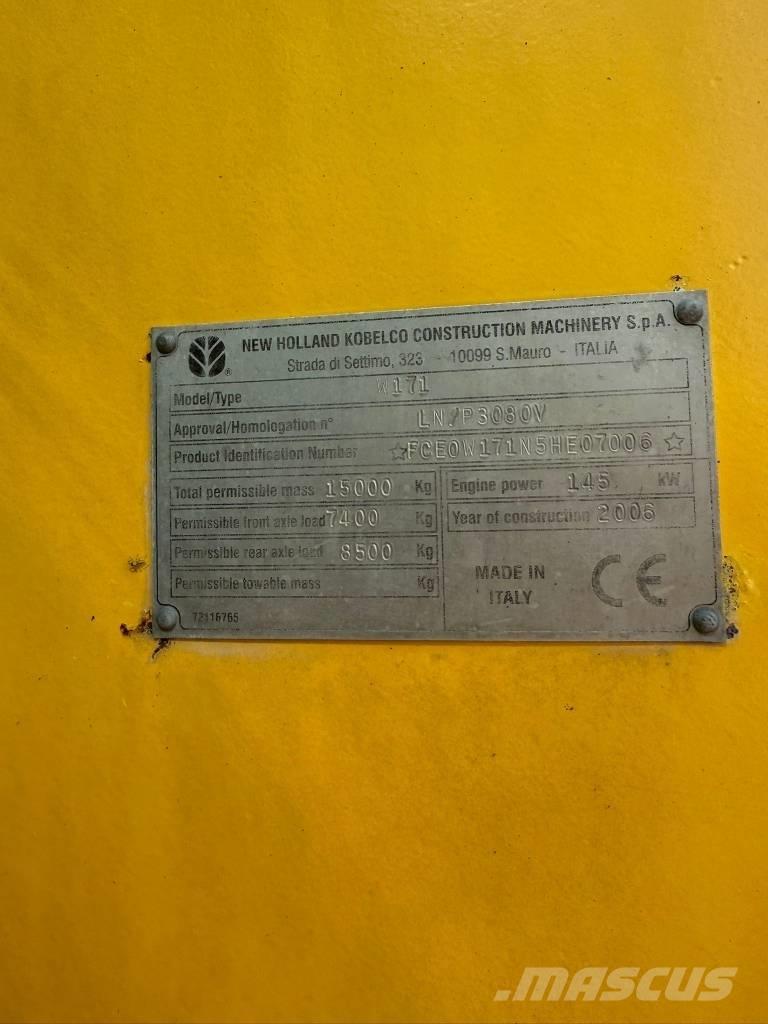 New Holland W 170 TC Iekrāvēji uz riteņiem