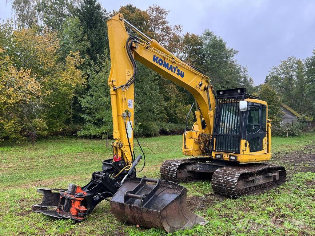 Komatsu PC138US-11 Kāpurķēžu ekskavatori