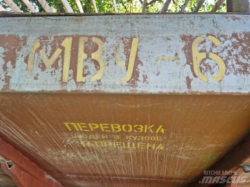  MBY-6 Minerālmēslu izkliedētāji