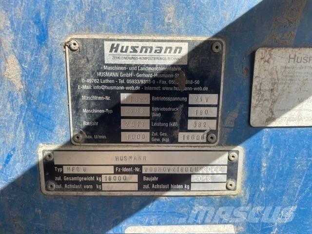 Husmann HFG 6 Atkritumu smalcinātāji