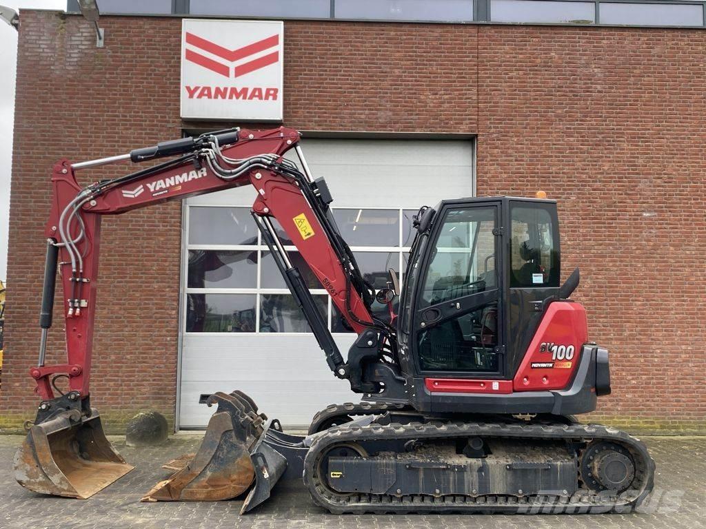 Yanmar SV100-2-2PB Vidēja lieluma ekskavatori 7 t - 12 t