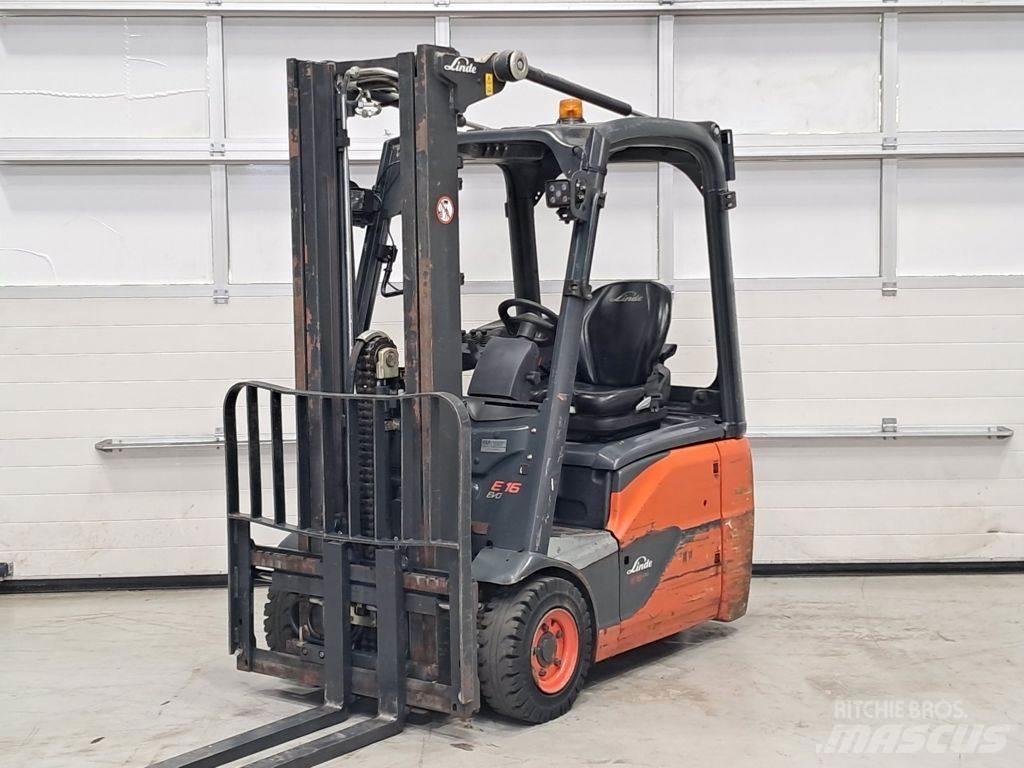 Linde E16C-02 Elektriskie iekrāvēji