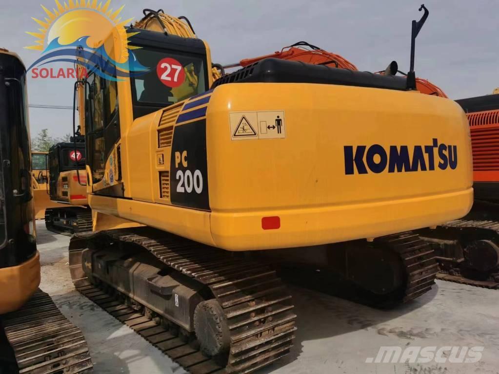 Komatsu PC 200-8 Kāpurķēžu ekskavatori
