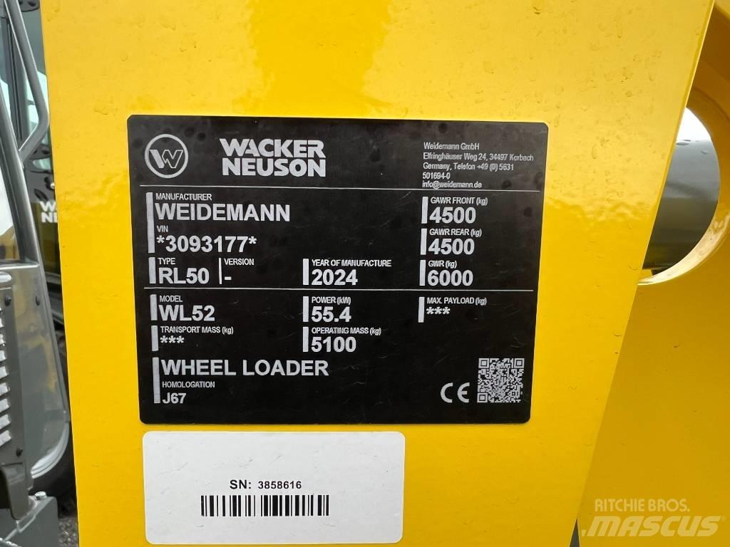 Wacker Neuson WL 52 Iekrāvēji uz riteņiem