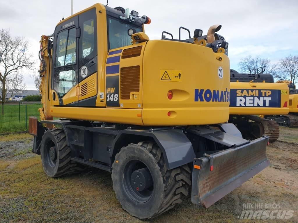 Komatsu PW148-11EO Ekskavatori uz riteņiem