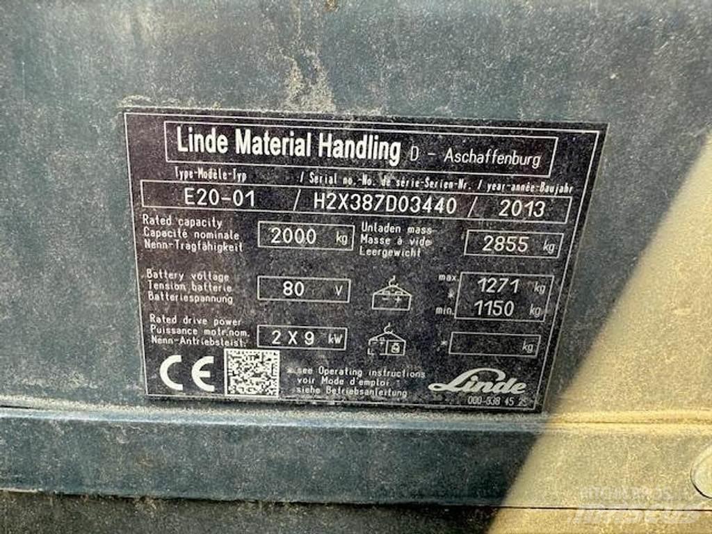 Linde E20-01 Autokrāvēji - citi