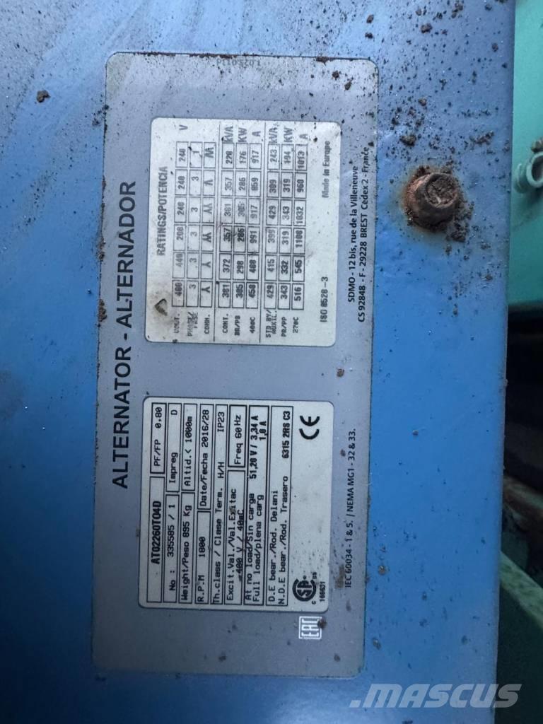 Sdmo R350 Dīzeļģeneratori