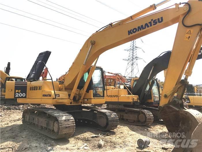 Komatsu PC 200-7 Kāpurķēžu ekskavatori