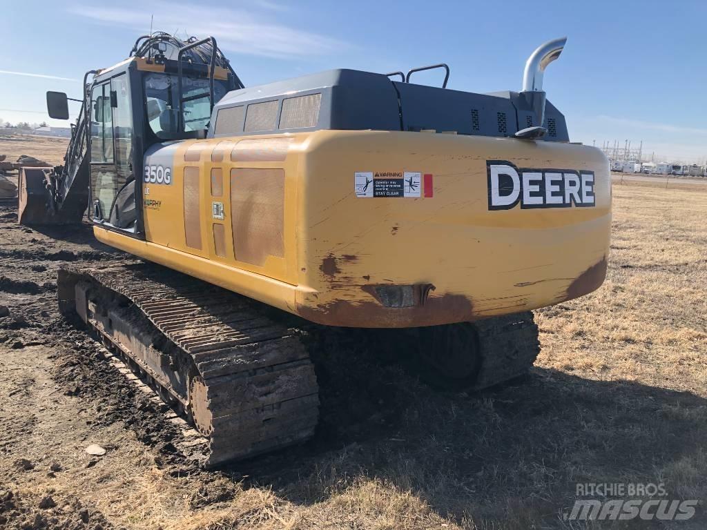 John Deere 350 GLC Kāpurķēžu ekskavatori